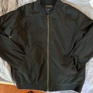 Wildfang XS black bomber jacket